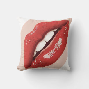 Coussin Des lèvres parfaitement belles pour la Saint-Valen