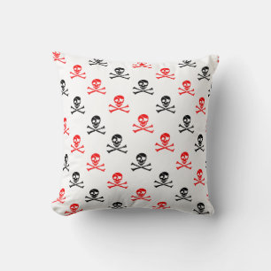 Coussin des os croisés mignons