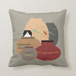 Coussin des pots d'argile