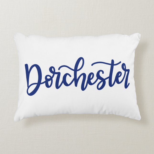 Coussin des scripts Dainty de Dorchester (Devant)