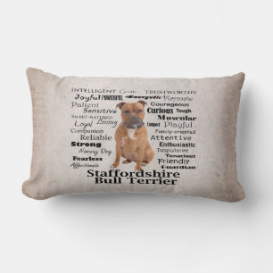 Coussin des Traits de Staffie