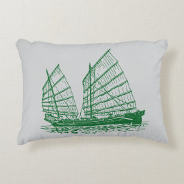 Coussin des vents de l'Est - Bateau de jonc intemp