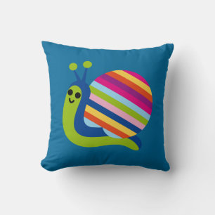 Coussin d'escargot et de tortue mignonne pour la p