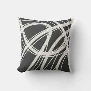 Coussin design abstrait moderne et minimaliste