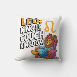 Coussin Design amusant Zodiac Leo