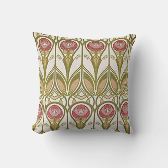 Coussin Design Charles Rennie Mackintosh (Recto)