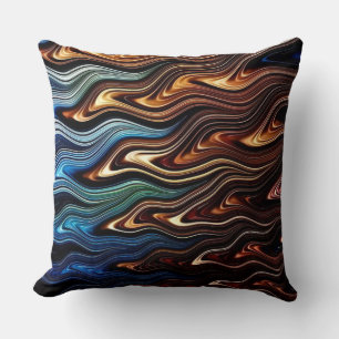 Coussin Design chic de style lave