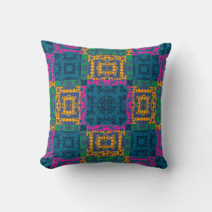Coussin Design d'art Motif vintage Polka Dot