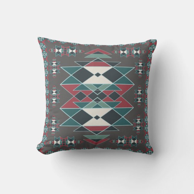 Coussin Design de couverture d'art autochtone du sud-ouest (Recto)