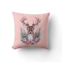 Design de l'oreiller pour les cerfs de Flore