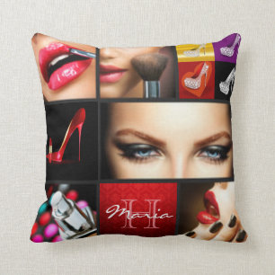 Coussin Design de maquillage en lipstick