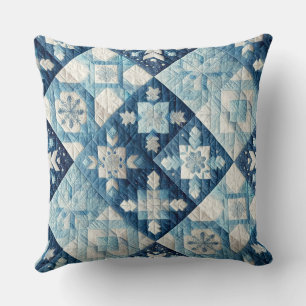 Coussin Design de Noël doré