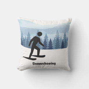 Coussin Design de raquettes