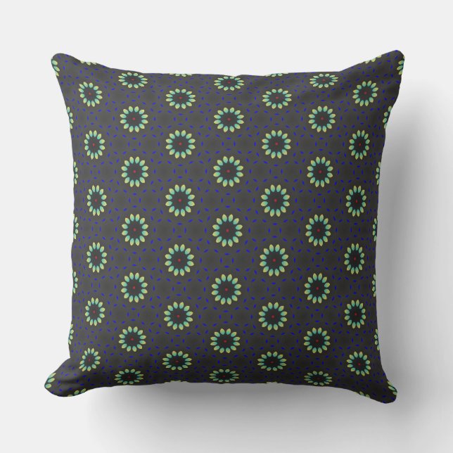 Coussin Design floral (Recto)