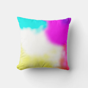 Coussin design graphique numérique flou arrière - plan tex