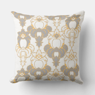 Coussin Design moderne, motif élégant, fleurs abstraites