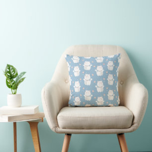Coussin Design motif chaton mignon