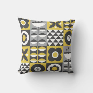 Coussin Design motif fluide et fluide. Style scandinave