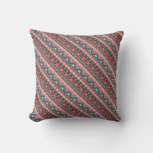 Coussin Design motif gris pâle