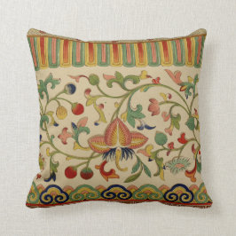 Coussin Design ornemental Floral Chinois