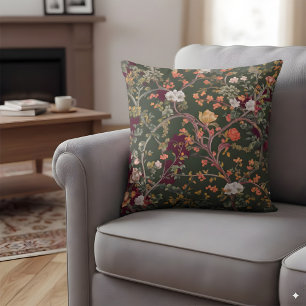 Coussin Design ornemental inspiré par William Morris