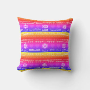 Coussin design scandinave, style champêtre