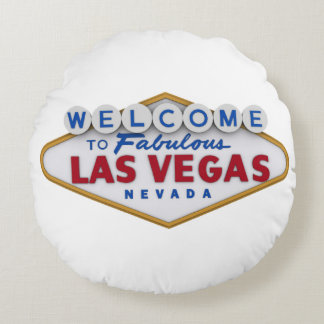 coussin designer cool bienvenue à las vegas