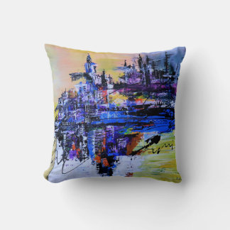 Coussin Dessin Abstrait