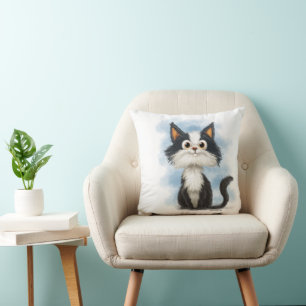 Coussin Dessin animé de chat en smoking mignon