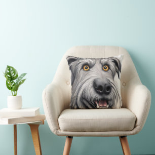 Coussin Dessin animé de lévrier irlandais
