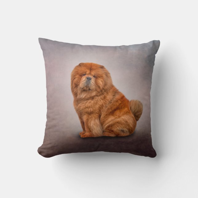 Coussin Dessin de la boucherie de chien (Recto)