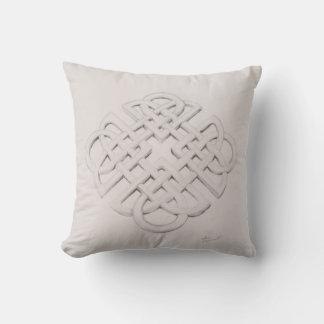 Coussin Dessin de noeud Celtique infini