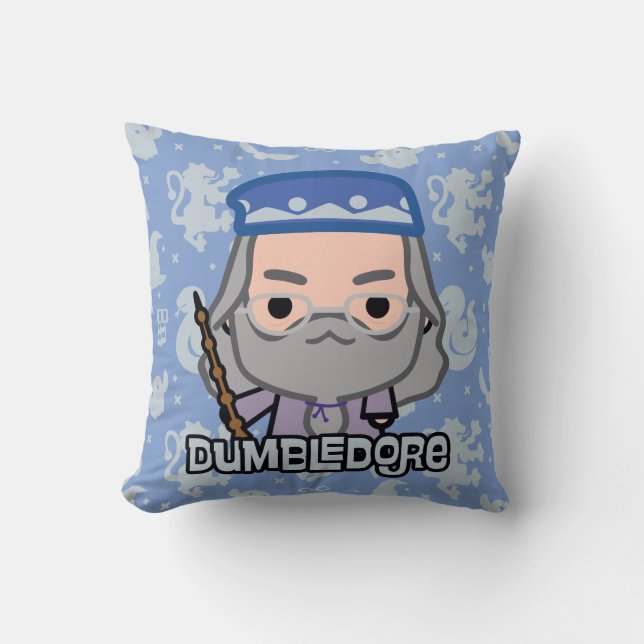 Coussin Dessin de personnage de dessin animé de Dumbledore (Recto)