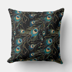 Coussin Dessin libre avec des crayons d'aquarelle