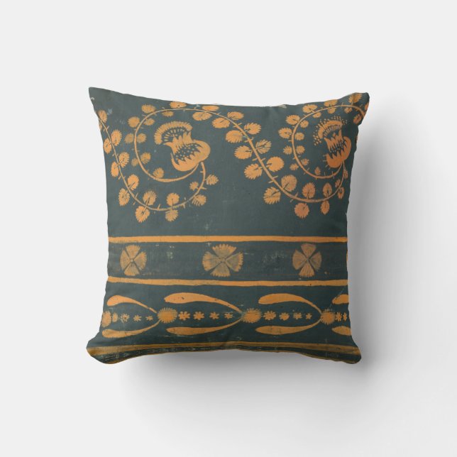 Coussin Dessin Motif du 18e siècle, illustration (Recto)