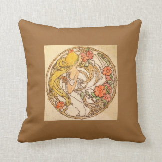 Coussin Dessin original de Nouveau d'art