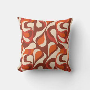 Coussin dessinez à la main le motif ethnique. Un décor des