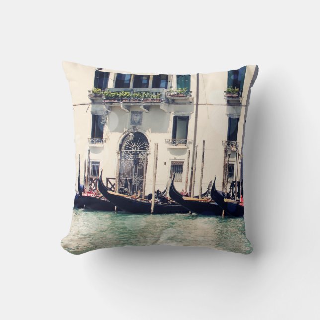 Coussin Destinations | Venice Waterfront Photo (Recto)