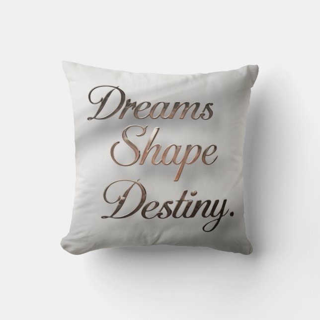 Coussin Destinée de forme de rêves (Recto)