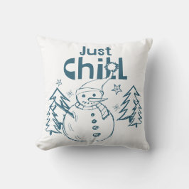 Coussin Détendez-vous Noël ludique