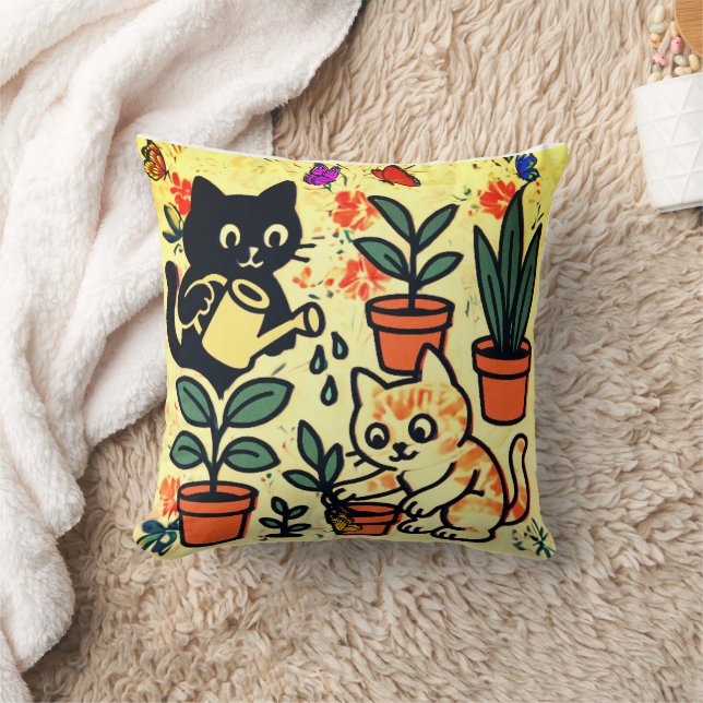 Coussin Deux chats (Couverture)