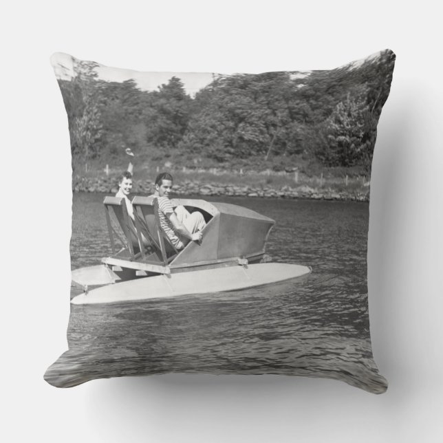 Coussin Deux hommes (Recto)
