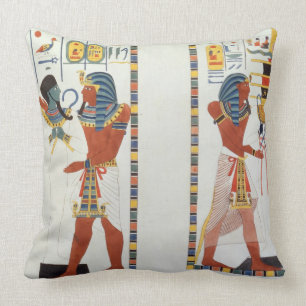 Coussin Deux peintures murales des tombes des rois de