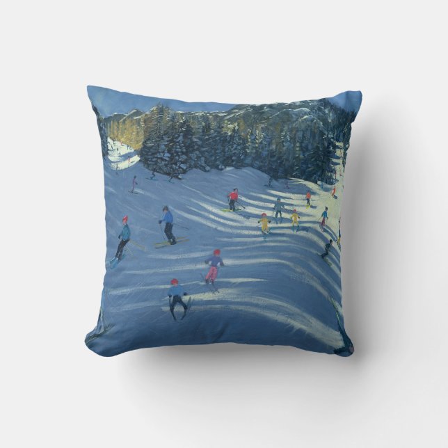 Coussin Deux Ski-Pentes 2004 (Recto)