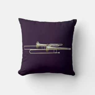 Coussin Deux Trombones