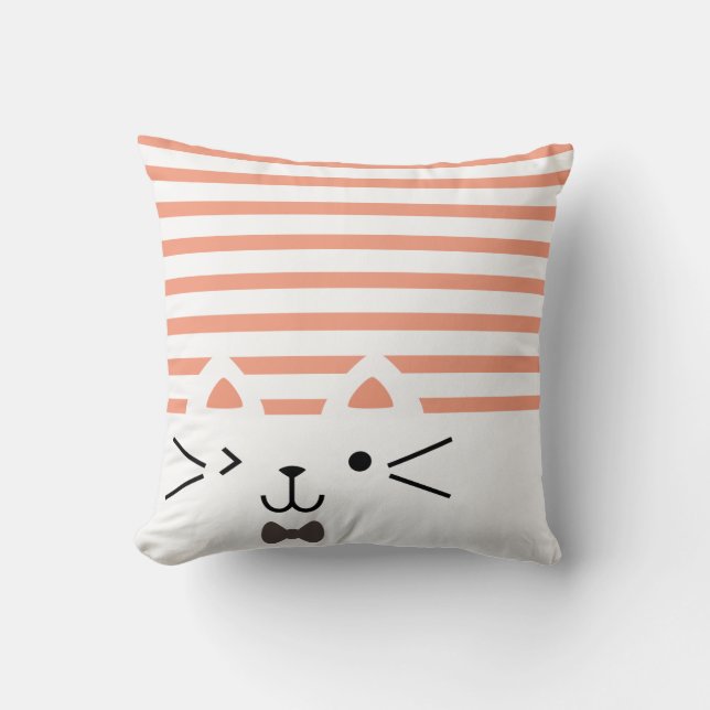 Coussin Deux visages Kitty (Recto)