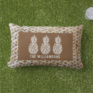Coussin D'extérieur Ananas Personnalisés Extérieur