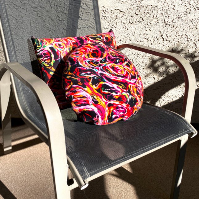 Coussin D'extérieur Beau Cool coloré Funky (Créateur téléchargé)