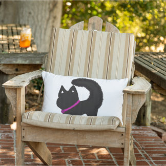 Coussin D'extérieur Chat diva avec éclat