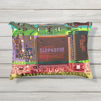 Coussin D'extérieur Circuit imprimé cool électronique d'informatique P